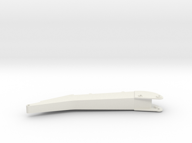 Sennebogen 835 D-Serie short stick in White Natural Versatile Plastic: 1:50