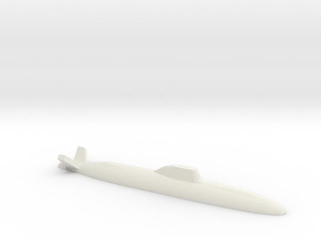 Ambush-Class submarine, 1/3000 in White Natural Versatile Plastic