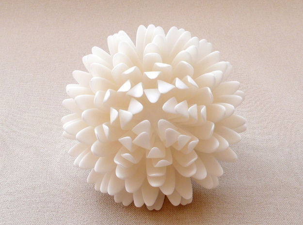 Kiku in White Natural Versatile Plastic
