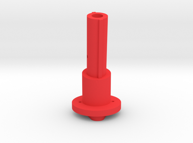 Ch to warthog tailpiece, 13 front and 15 off in Red Processed Versatile Plastic