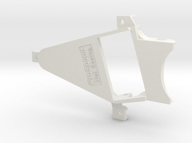 PSNS00101 motor mount for NSR chassis (Flat6) in White Natural Versatile Plastic