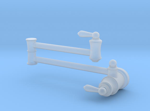 Pot Filler: Traditional (Stationary) in Smooth Fine Detail Plastic