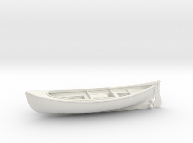 1/43 USN 26ft Whaleboat in White Natural Versatile Plastic
