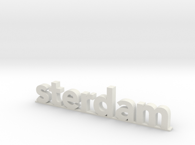 I amsterdam (2/2) in White Natural Versatile Plastic