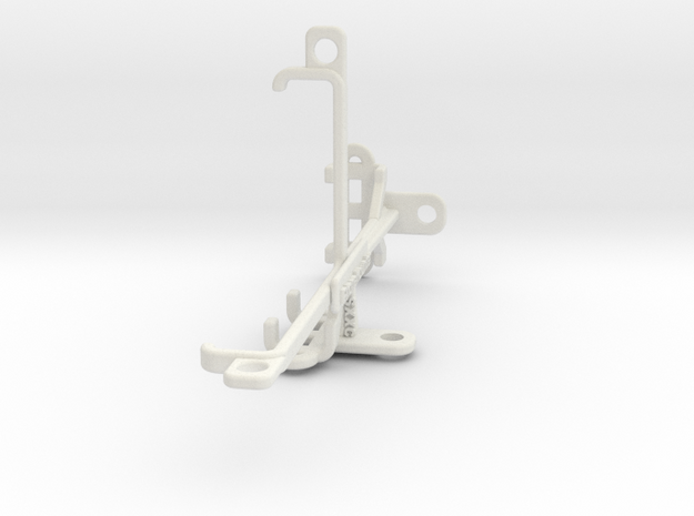 Sony Xperia XZ2 Compact tripod & stabilizer mount in White Natural Versatile Plastic