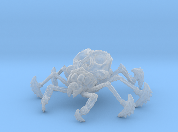 Skull Spider (50mm) in Smoothest Fine Detail Plastic