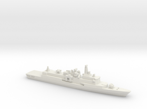 Vasco da Gama-class frigate, 1/1800 in White Natural Versatile Plastic