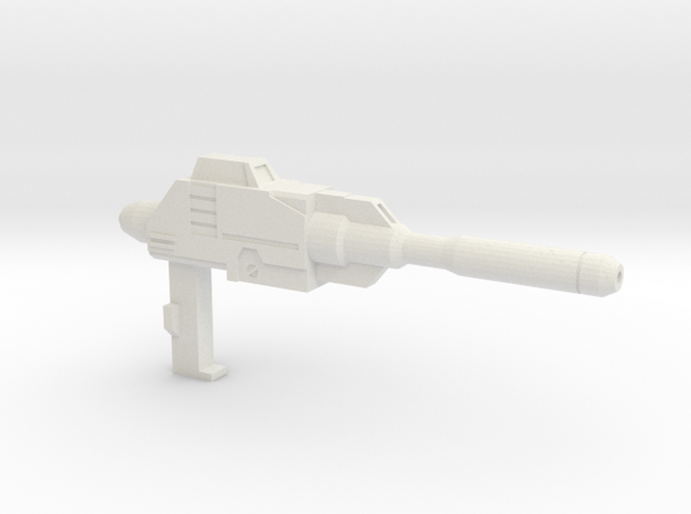 Badcube Steamroll and Recon Flare Gun  in White Natural Versatile Plastic
