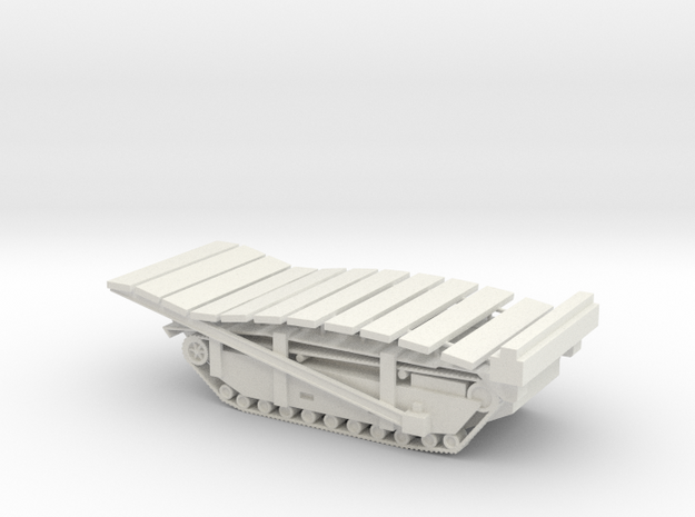 1/100 Scale LVT-2A Doodelbug Bridge Layer in White Natural Versatile Plastic