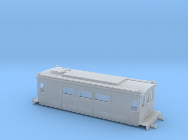 BTH Ford Shunting Engine - Zscale in Smooth Fine Detail Plastic