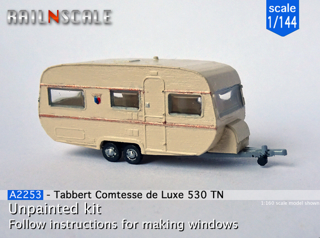 Tabbert Comtesse de Luxe 530 TN (1/144) in Tan Fine Detail Plastic