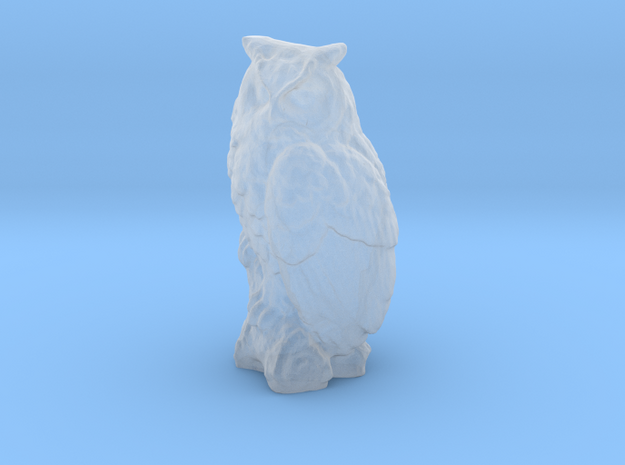 1-35 scale owl 2 in Tan Fine Detail Plastic
