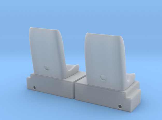 1.20 MD500 SEATS in Tan Fine Detail Plastic