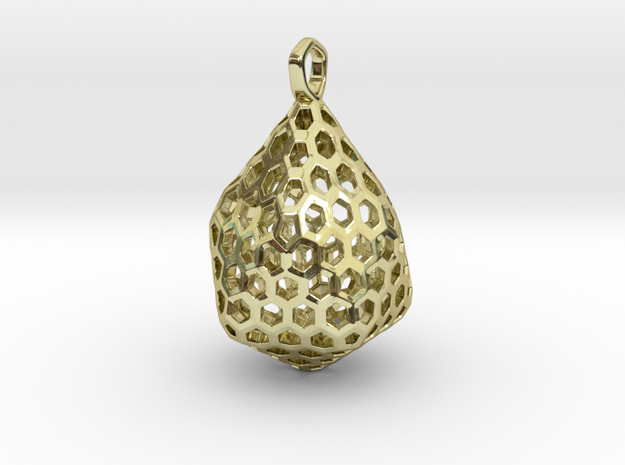 STRUCTURA Stylized, Pendant. in 18K Gold Plated