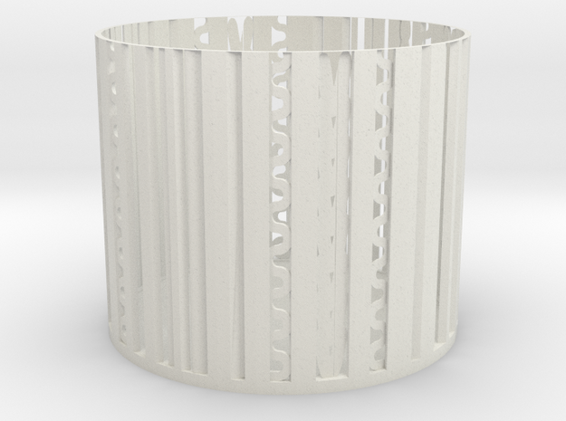 little Storage basket in White Natural Versatile Plastic