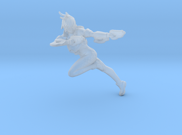 Overwatch Tracer 35mm scale in Smooth Fine Detail Plastic