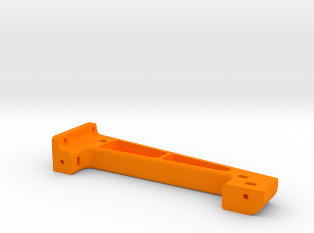 XL - Strebe Steuerung rechts in Orange Processed Versatile Plastic