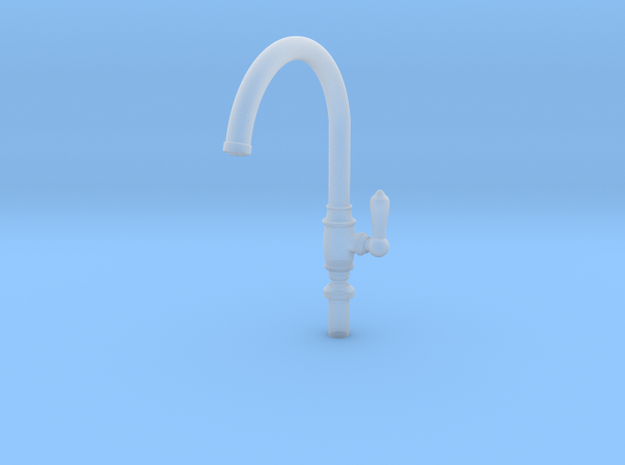 Single Traditional Faucet in Smooth Fine Detail Plastic