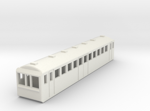 U-Bahn New York Spur N Scale 1:160 in White Natural Versatile Plastic