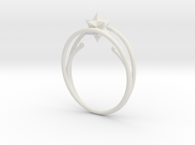 anello ico in White Natural Versatile Plastic