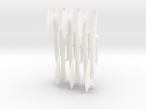 VIKING AXE 2X6  in White Processed Versatile Plastic