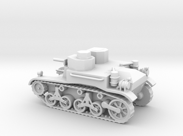 1/160 Scale M2A1 Light Tank in Tan Fine Detail Plastic