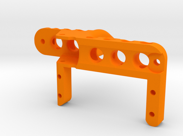 AR60 Front Truss with Diff on Right Side in Orange Processed Versatile Plastic