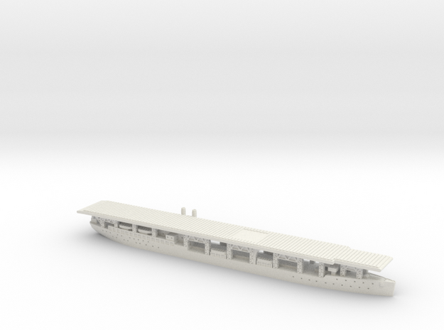 USS Langley CV1 (1/1800) in White Natural Versatile Plastic