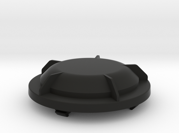 Fiat 500 Headlamp Cover in Black Natural Versatile Plastic
