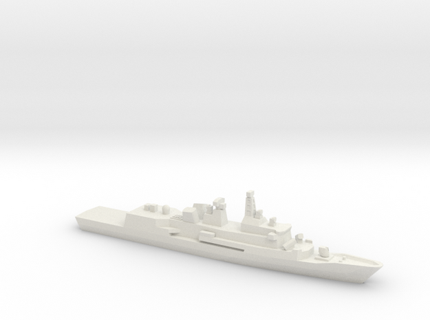 Anzac-class frigate (2006), 1/1800 in White Natural Versatile Plastic