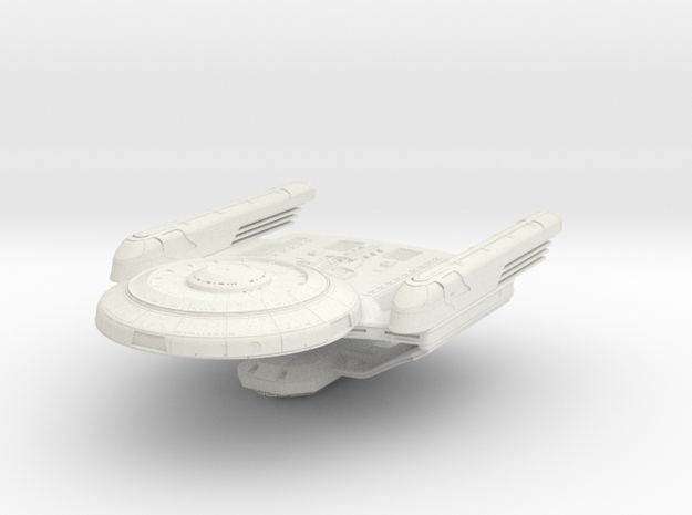 Obereth Class A Refit Scout  2.2" long in White Natural Versatile Plastic