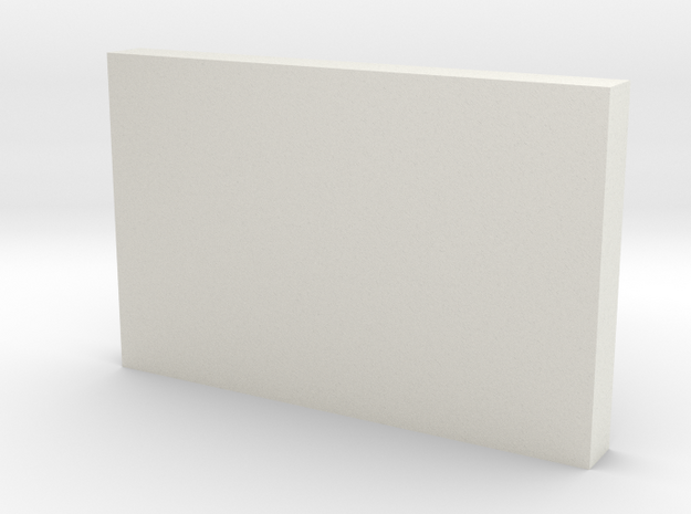 Document folder in White Natural Versatile Plastic