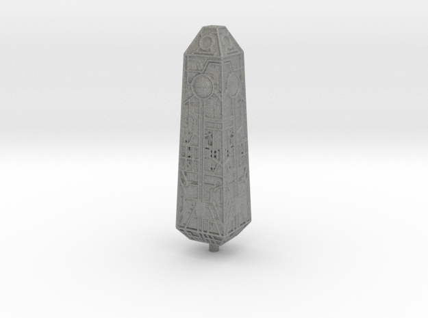 Borg Obelisk 1/80000 Attack Wing in Gray PA12