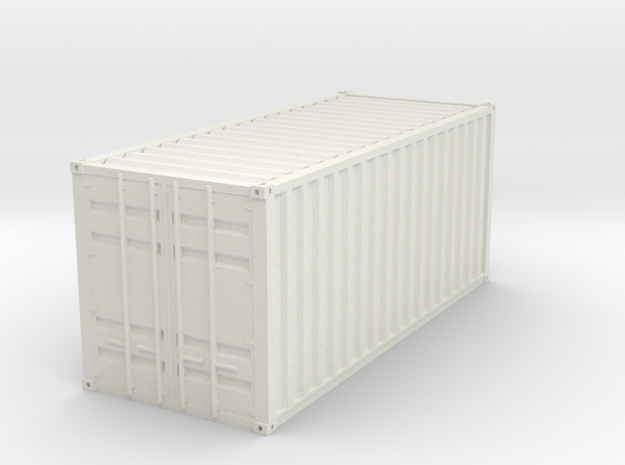 1CC container scale 1/32 in White Natural Versatile Plastic