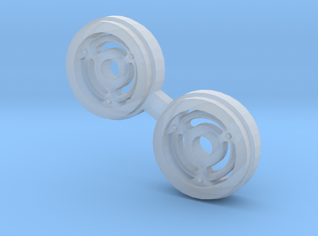 Rims for Farmall M ERTL Front wheels in Tan Fine Detail Plastic