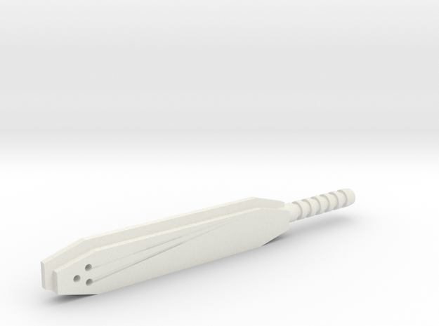 3mm Powered Blade in White Natural Versatile Plastic