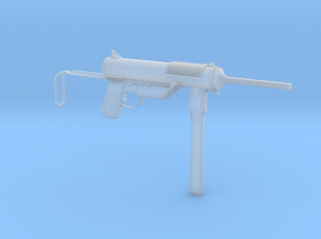 1/3rd Scale M3 Grease Gun  in Smooth Fine Detail Plastic