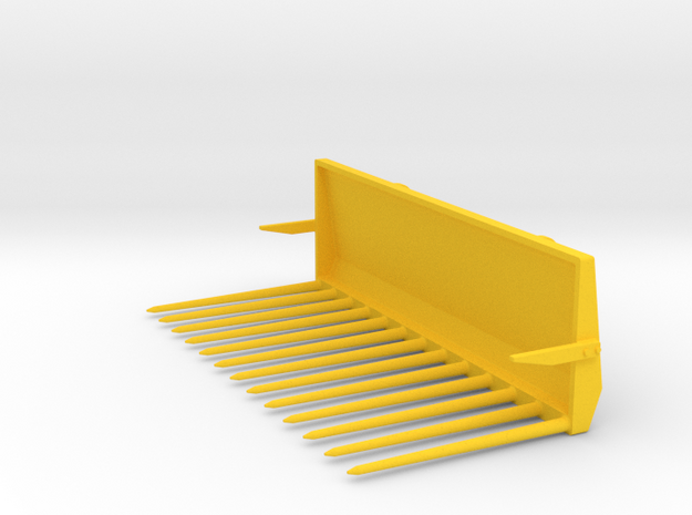 Mistgabel lang 2.5m Wiking in Yellow Processed Versatile Plastic