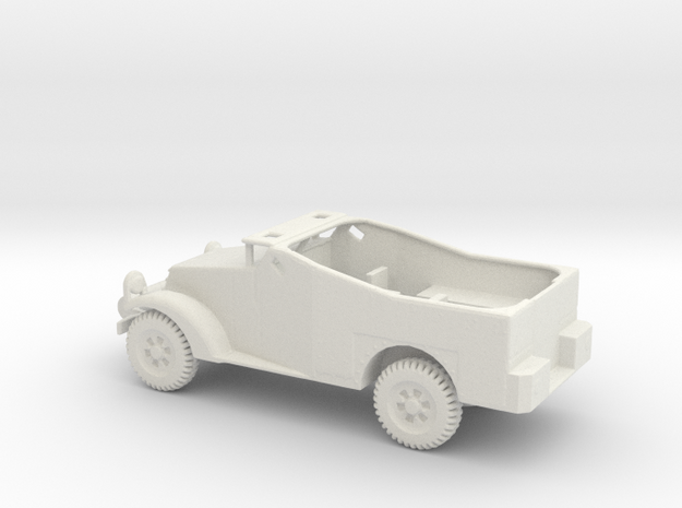 1/87 Scale M2 Scout Car in White Natural Versatile Plastic
