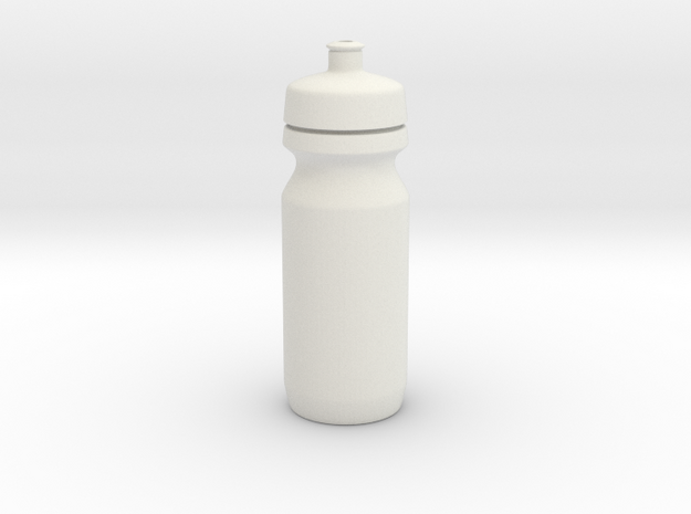 1-3rd Scale Water Bottle 2 in White Natural Versatile Plastic
