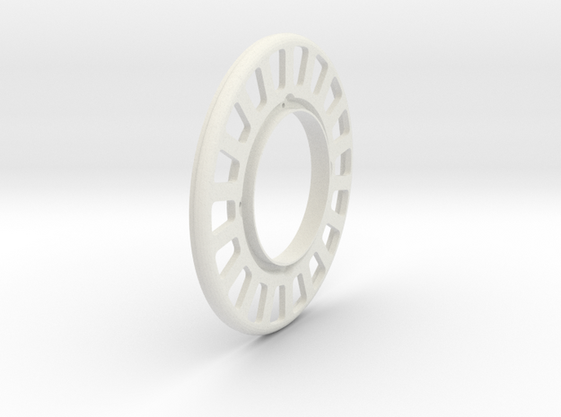 JRC-330 - Superlow 2.2 Beadlock Wheel Outer in White Natural Versatile Plastic