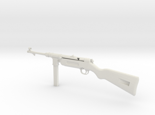 1/3rd scale MP41 in White Natural Versatile Plastic