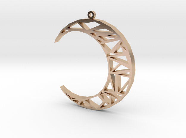 Moon in 14k Rose Gold: Small