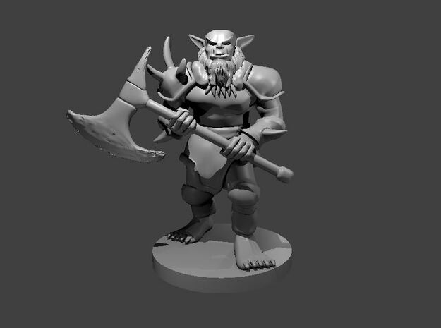 Bugbear New with Axe in Tan Fine Detail Plastic