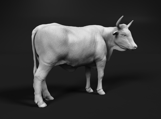 ABBI 1:72 Standing Cow 2 in Tan Fine Detail Plastic