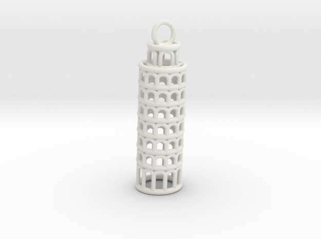 torre di pisa in White Natural Versatile Plastic