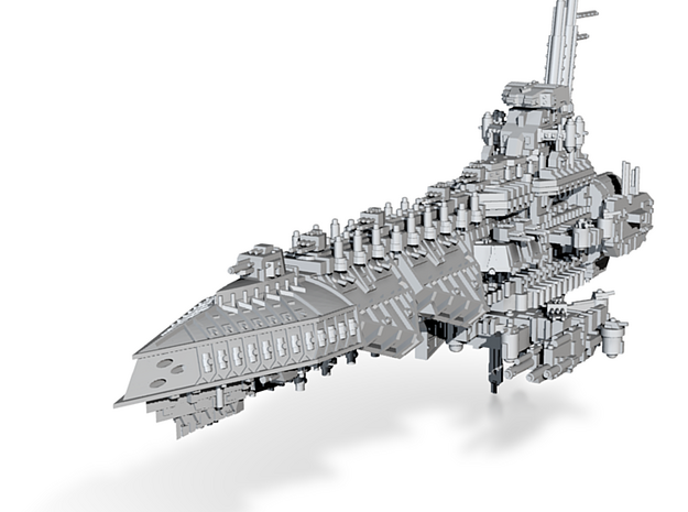Dethroner Battleship in Tan Fine Detail Plastic