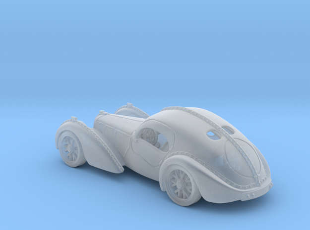 Bugatti Atlantic 1938  1:87 HO in Tan Fine Detail Plastic