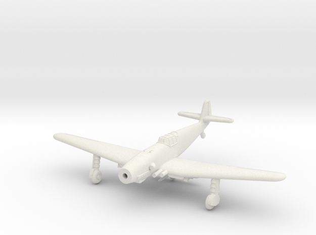 1/144 Messerschmitt Me-209H/V1 in White Natural Versatile Plastic