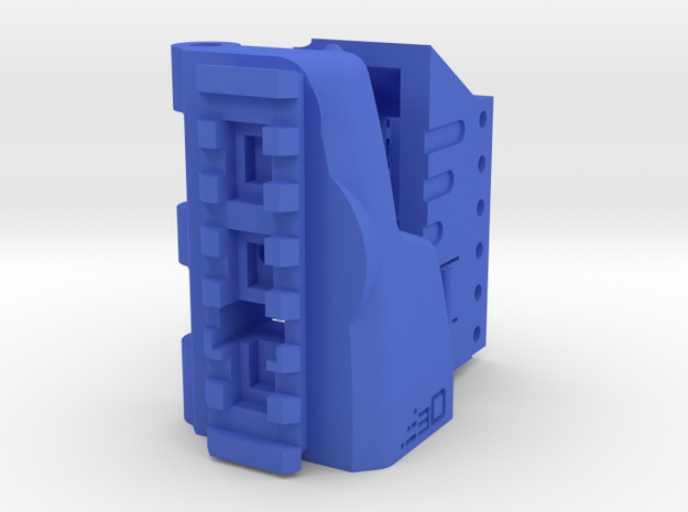 TeleScopix Folding Stock Adapter (Large Kit) in Blue Processed Versatile Plastic
